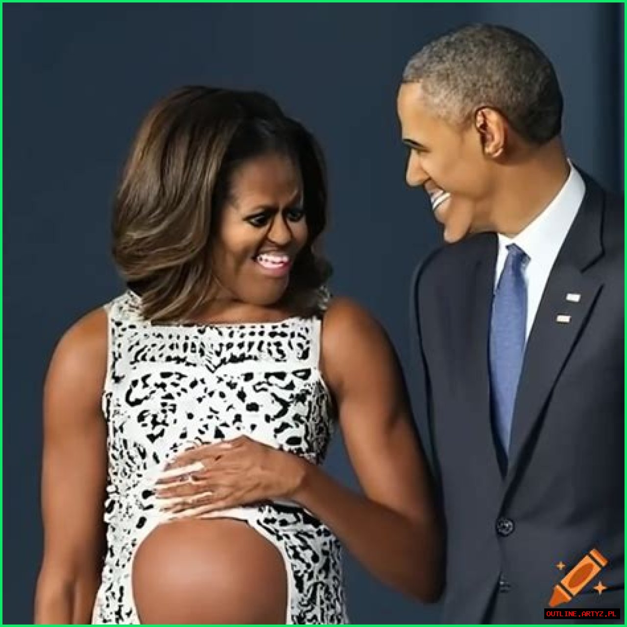 Michelle Obama Pregnancy Picture: A Glimpse Into A Historic Moment